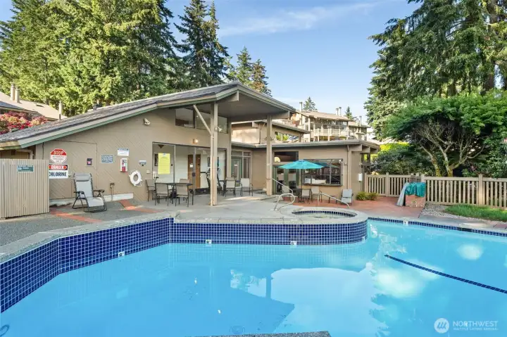 Community Cabana and Pool