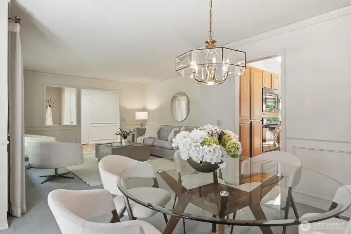 Another view of the dining room