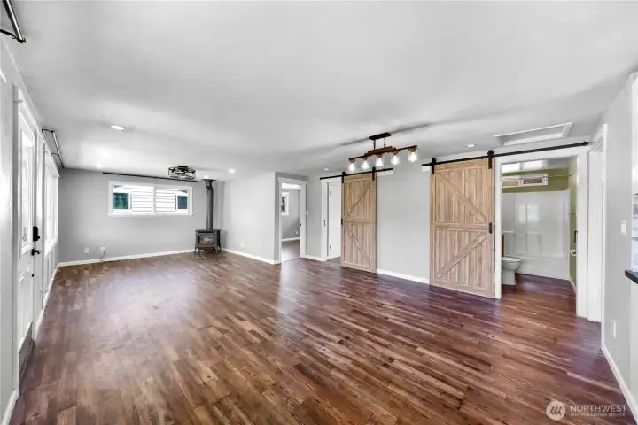 Main living space view from kitchen
