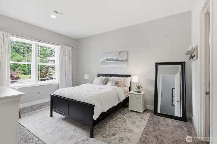 Main floor bedroom with full bathroom. Main floor primary bedroom! Main floor bedroom with full bathroom. Main floor primary bedroom!