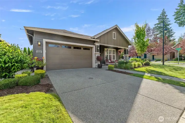 540sf extended 2 car garage