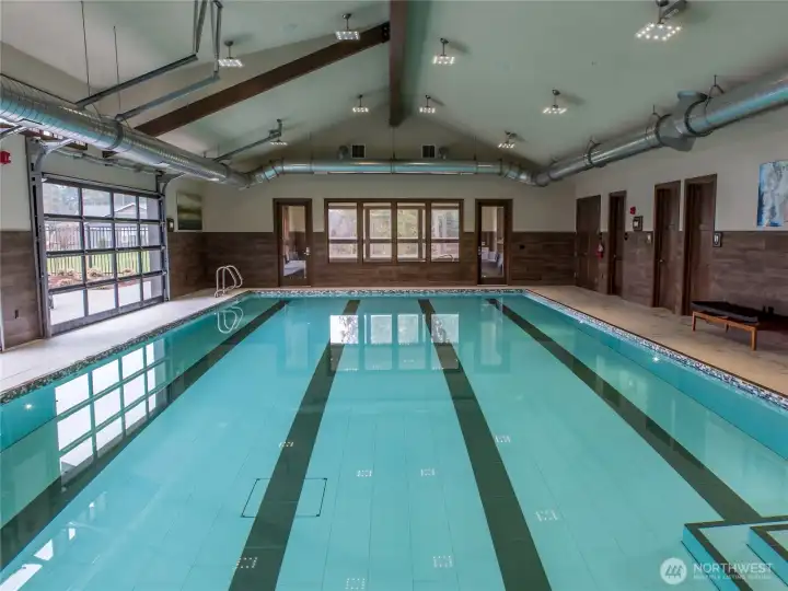 huge lap pool
