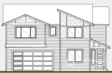 Elevation A - For illustration purposes only. Some features and finishes may be upgrades.