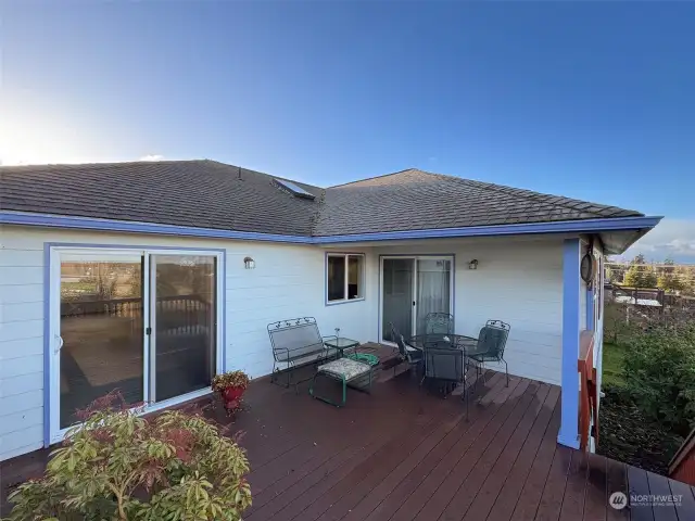 Primary Bedroom has a deck entrance