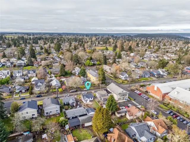 This beautiful home is less than a block away from the highly desired Sherman Elementary school. It’s perfect for walking kids to and from school if that is needed.