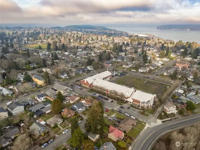 This home is so close to Vashon Ferry and Pt. Defiance.