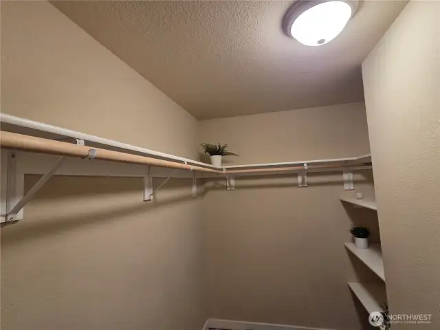 Primary Walk in Closet