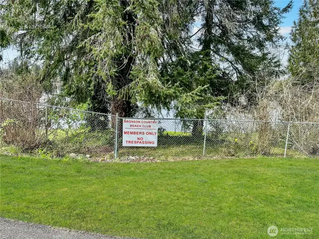 Another view of private park.