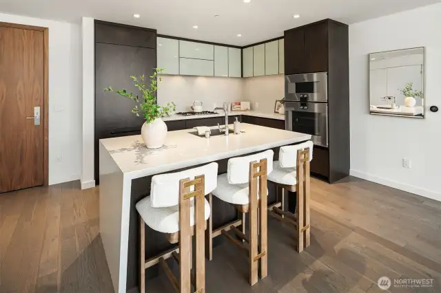 Kitchen with eating space