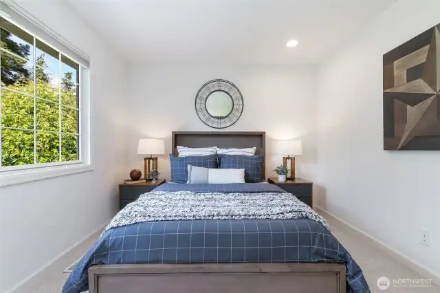 Bedroom 3 on the upper level.