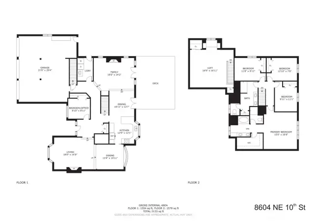A floorplan to help you plan your furniture!