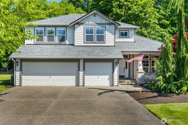 Welcome home to a brand new roof, new carpet throughout and year-round comfort with central A/C.
