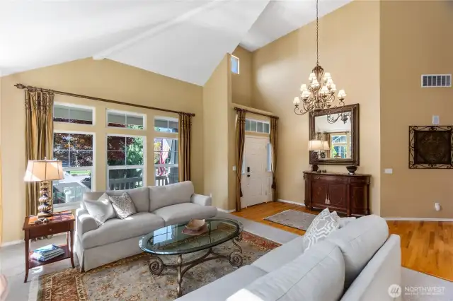 Your guests will immediately feel welcome when entering your home.