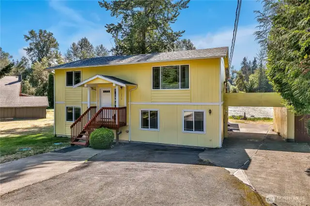 5 bedrooms Plus separate living spaces including 2nd kitchen.