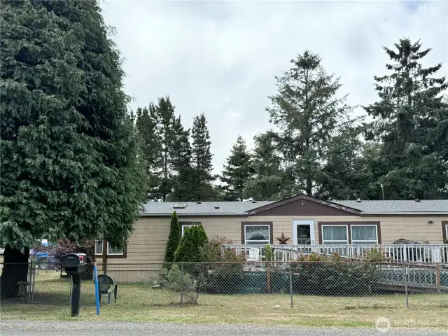 Spacious home on a corner lot