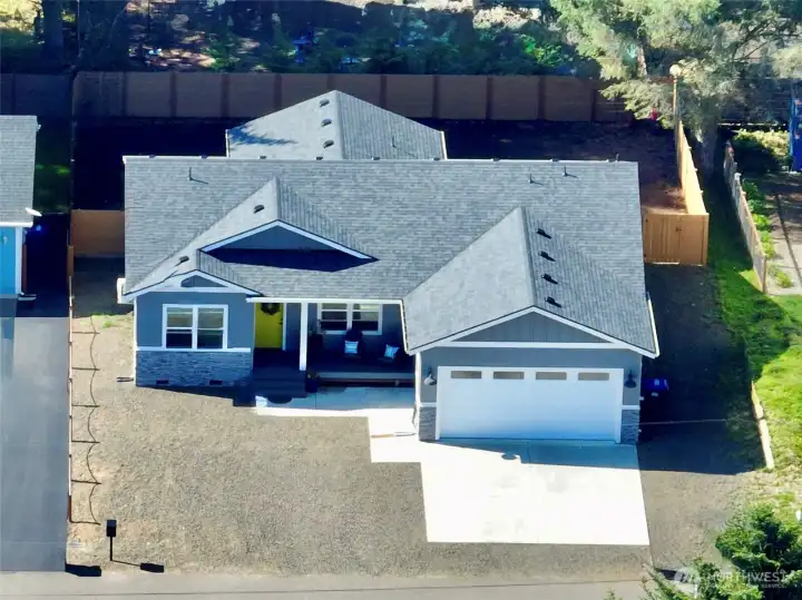 Jewel Box Residence near beach at Ocean Shores, WA! This stunning home exudes impeccable design and upscale finish materials throughout.