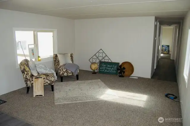 Spacious living area
