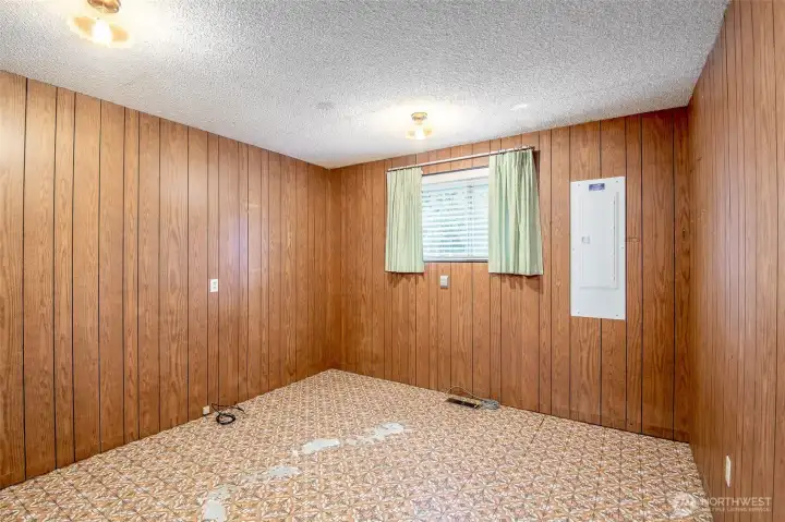 This bonus room would be perfect for an office, exercise room, or for any number of hobbies
