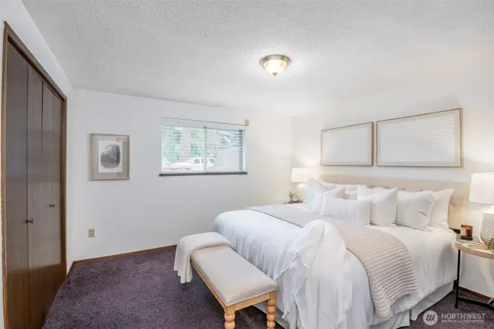 This home has plenty of closets and storage space