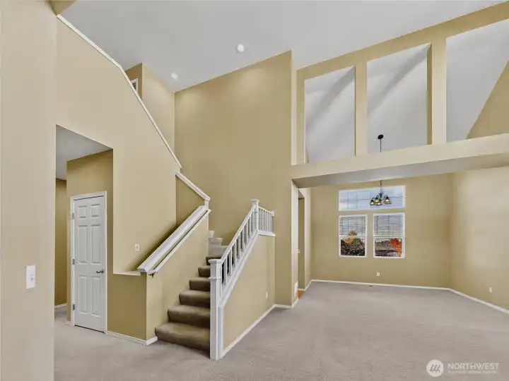 Entry & Stairs to More Living