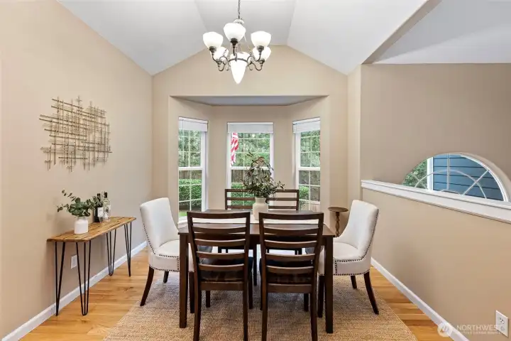 Formal dining space