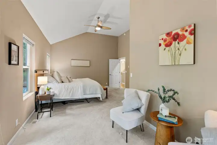 Retreat like seating area