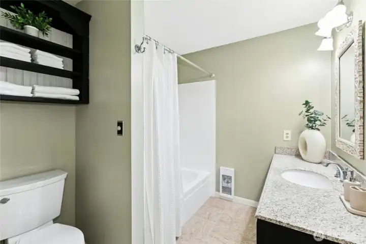 Recently refreshed and sparkling clean