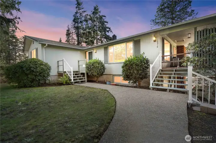 color enhanced for photo