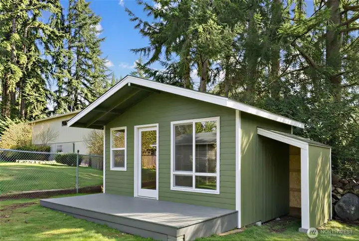 Backyard shed