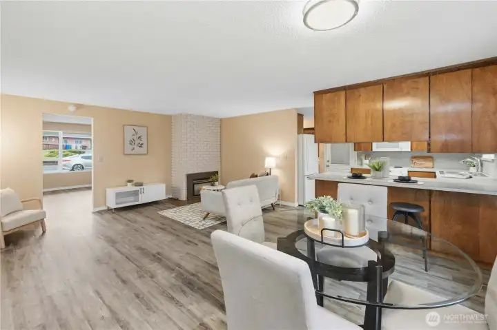 Updated Light Fixtures Throughout