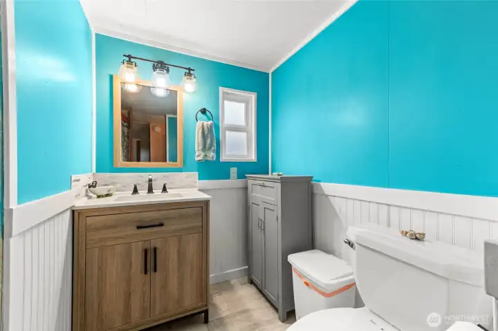 Hall/guest full bathroom