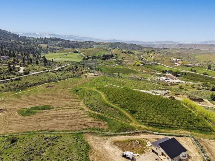 View of entire acreage from the East side looking West