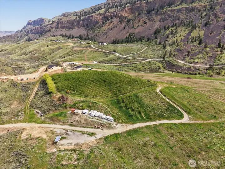 Another angle of elevated area with spectacular views in all direction - Great for homesite