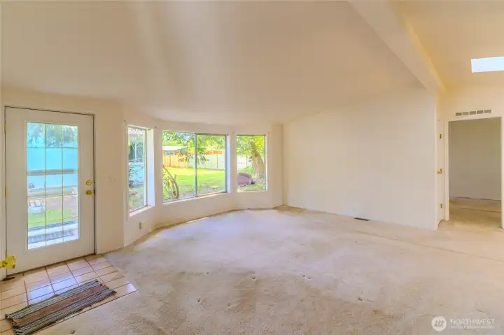 Entry - living room