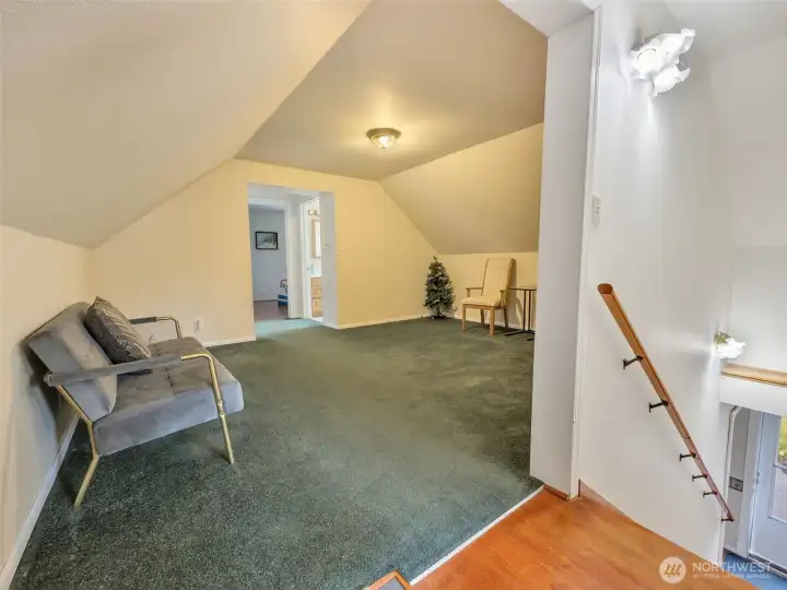 Upstairs family room