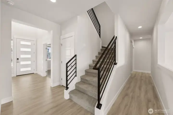 This is a general representation of floor plan and may vary from actual home constructed. Features in photos, upgrades, elevation, materials, dimensions and layout all subject to change without notice.
