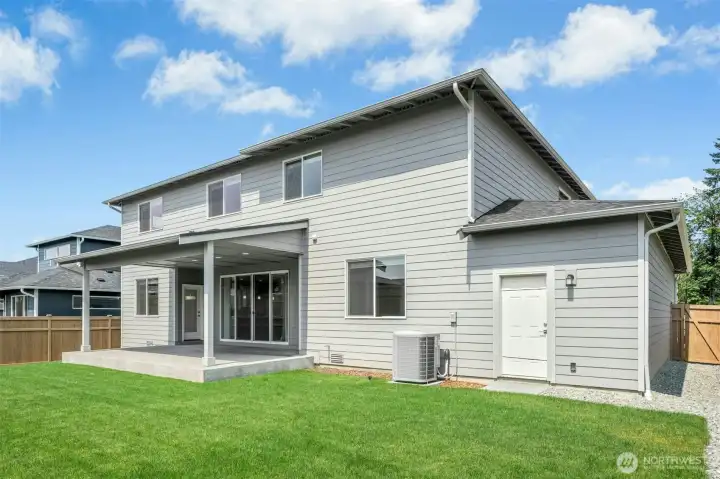 This is a general representation of floor plan and may vary from actual home constructed. Features in photos, upgrades, elevation, materials, dimensions and layout all subject to change without notice with a 5 car garage.