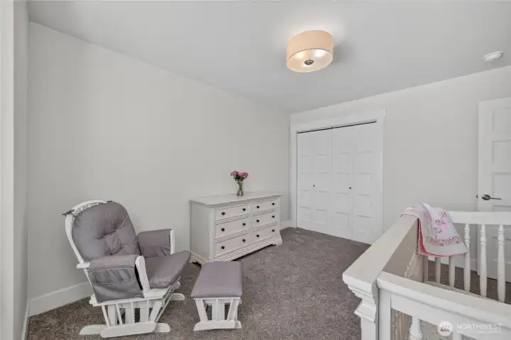 One of two upper level bedrooms. One of two upper level bedrooms.