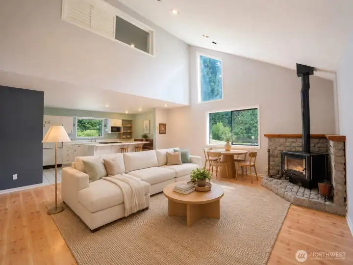 Virtually staged Living room. Virtually staged Living room.