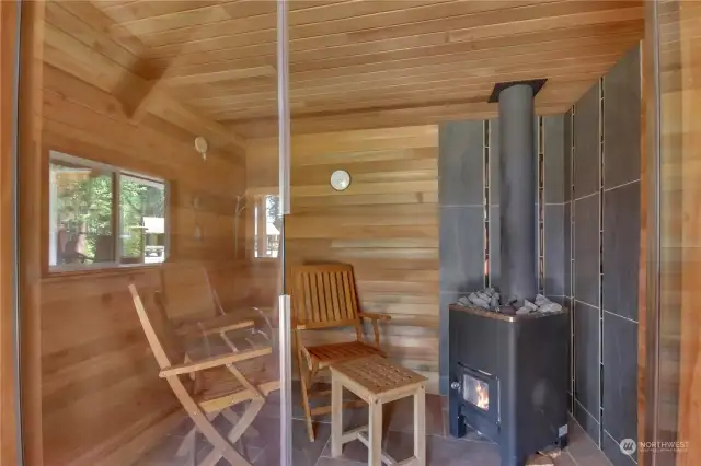Sauna In The Cabin