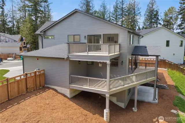2 level deck