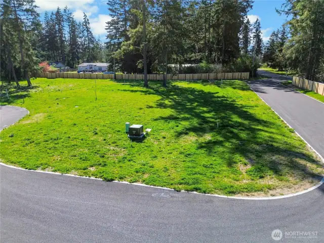 Lot 2 located directly off road