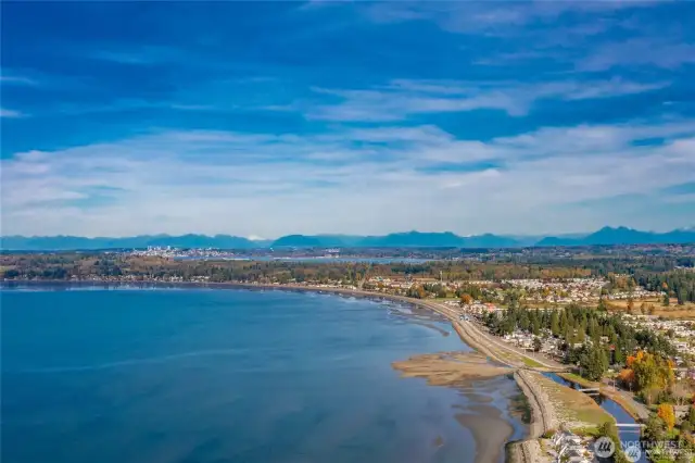 Looking North into Canada