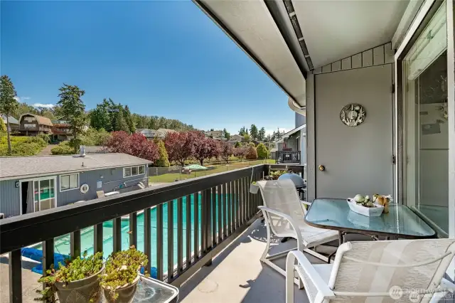 Overlooking Clubhouse Pool