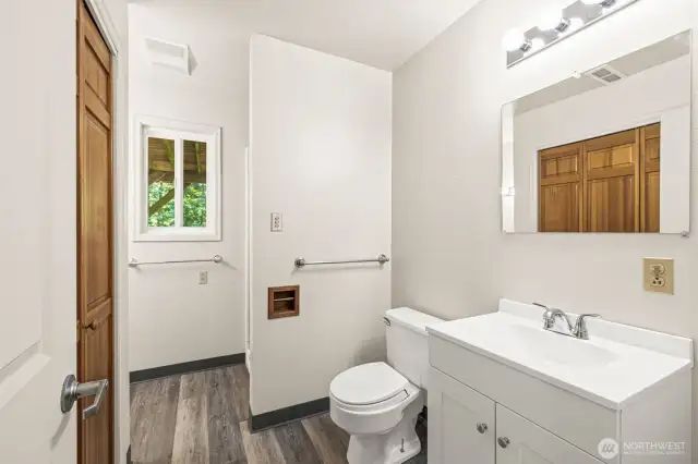 Downstairs 3/4 bath
