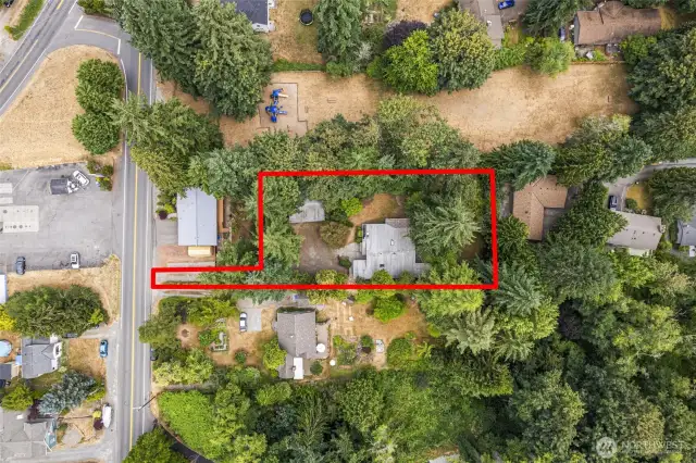 Aerial w lot lines