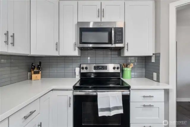Stainless steel appliances