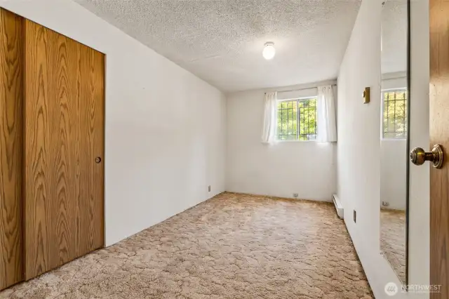 One of the bedrooms.