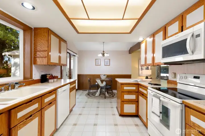 Ample storage options here!