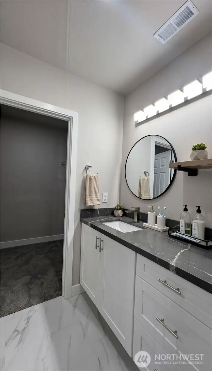 Master bathroom